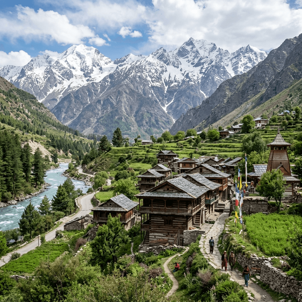 Chitkul Village
